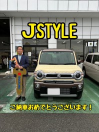 M様 ハスラーＪスタイル ご納車です！！